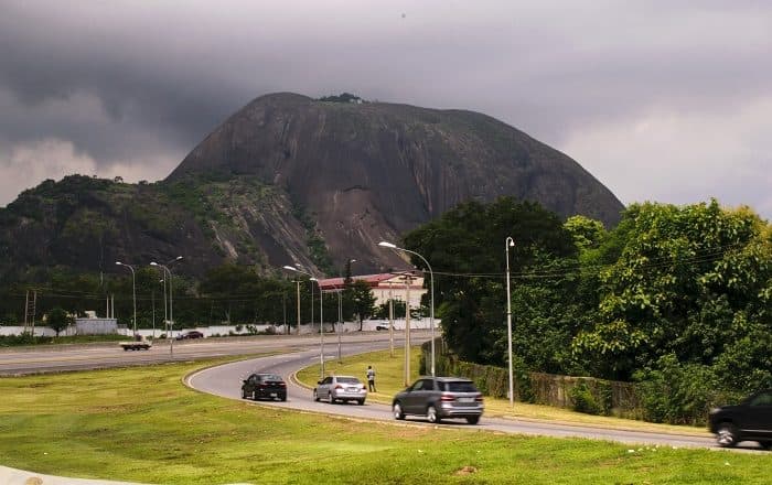 Aso Rock landscape view