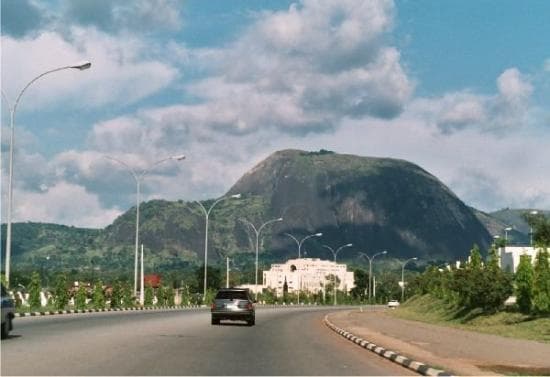 Panoramic view of Aso Rock
