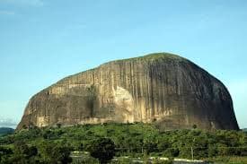 Zuma Rock face detail